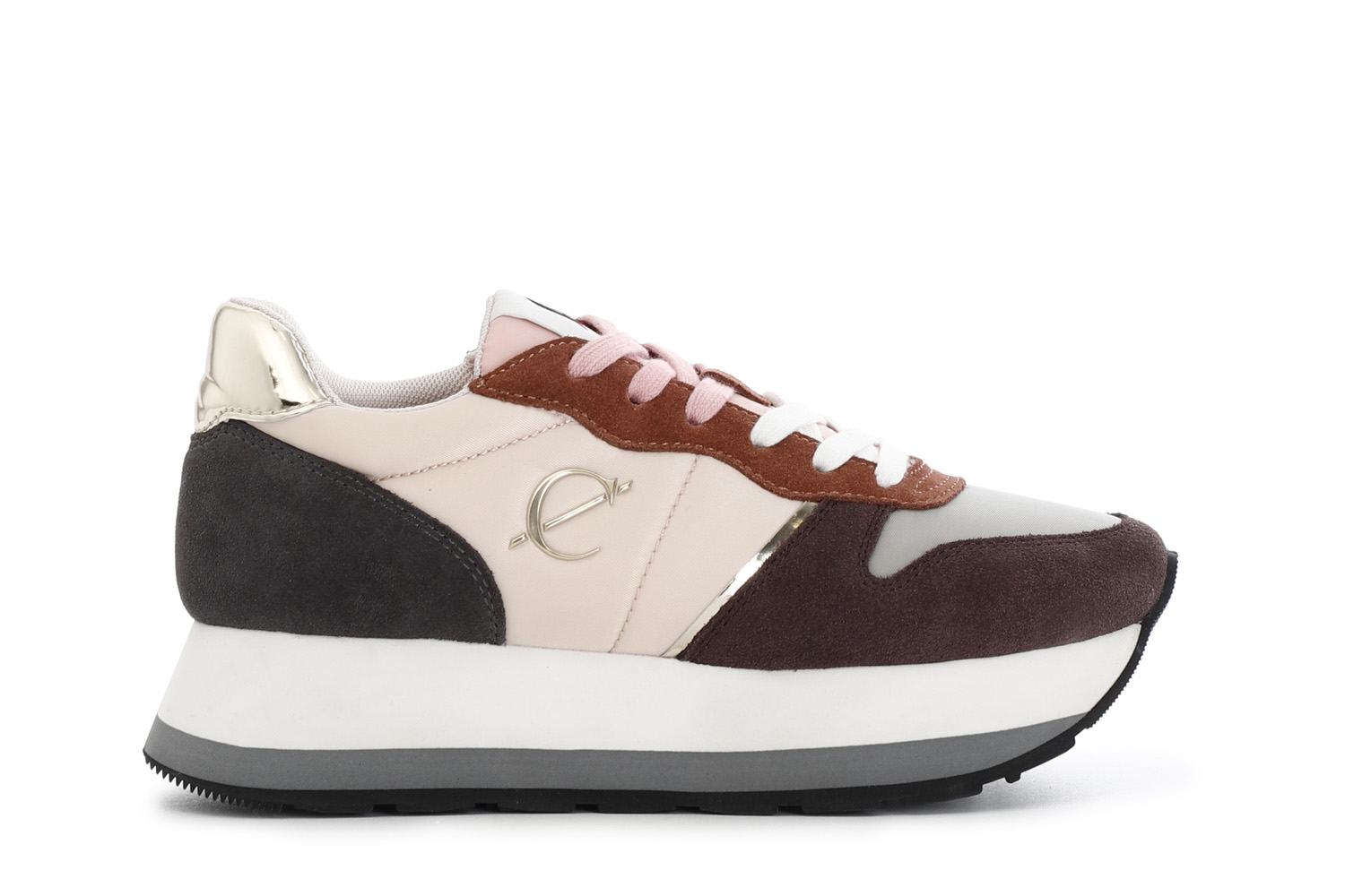 chaussures de course pour femmes en daim tan combo 39