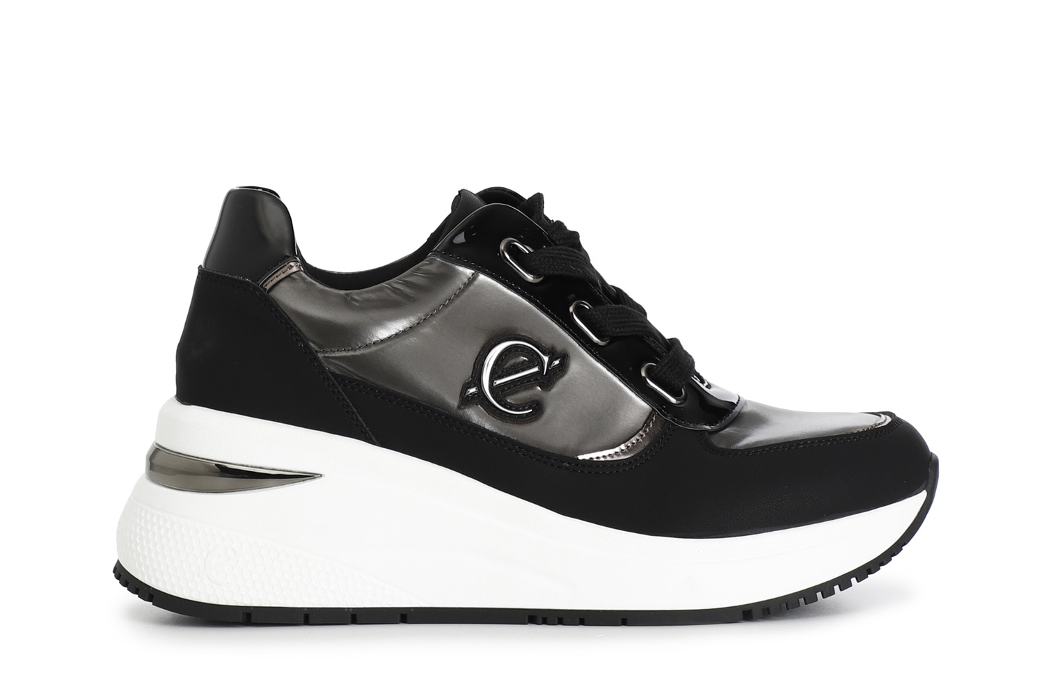 courir en nylon black/metal gun 39