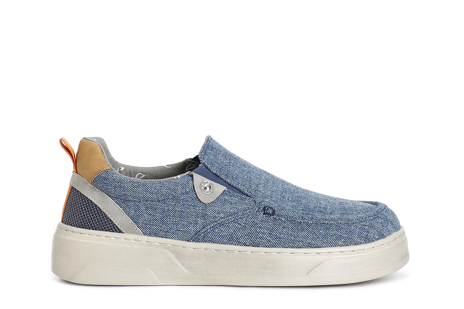slip-on en tissu jeans 44
