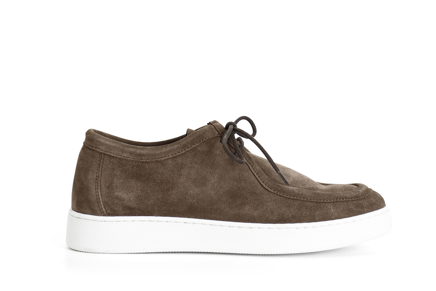 chaussures pour hommes avec empiècement en daim tobacco 40