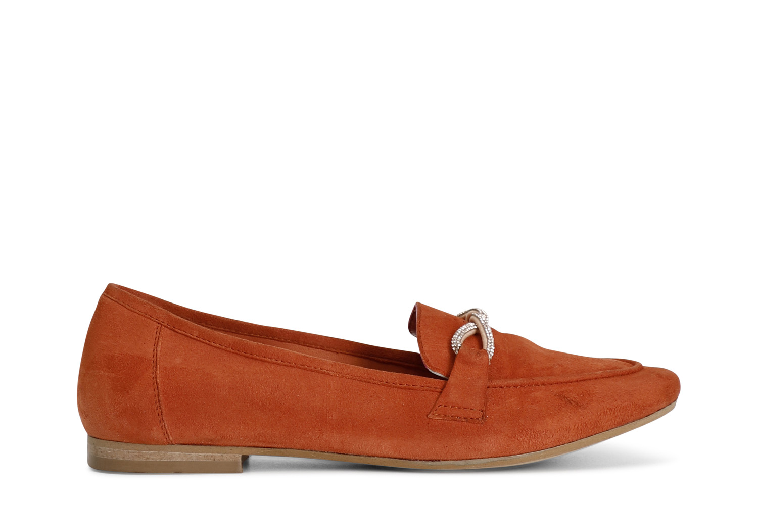Mocassins Femme En Daim Avec Traversin – Fabriqués En Italie – Semelle TPU – Confort Et élégance