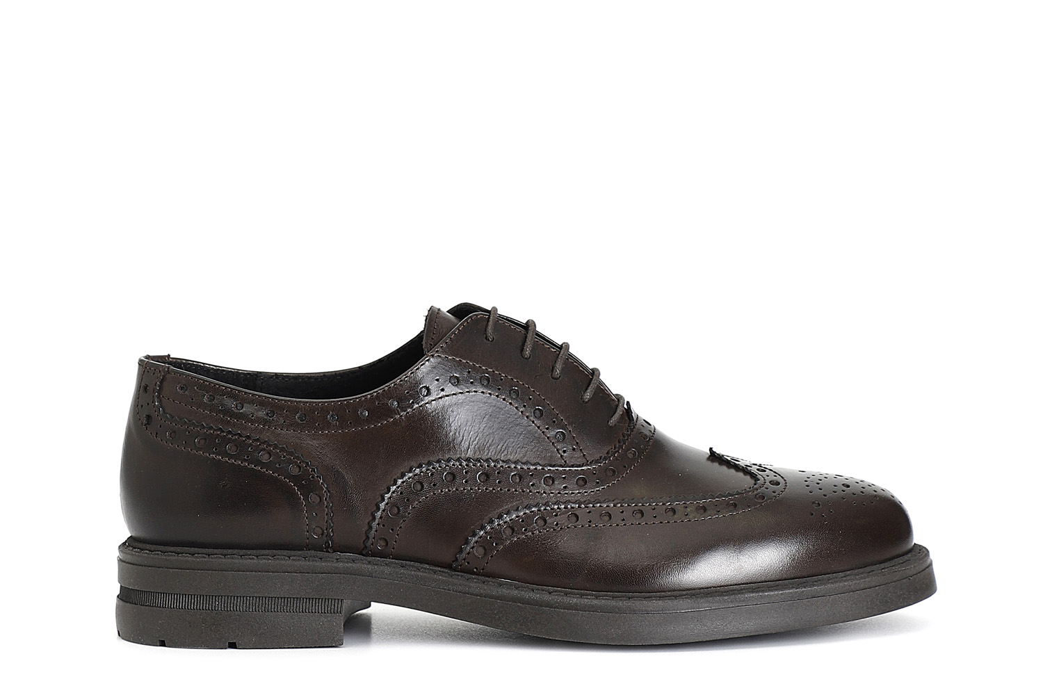 richelieus homme en cuir à perforations anglaises dark brown 41 richelieus homme en cuir à perforations anglaises dark brown 41