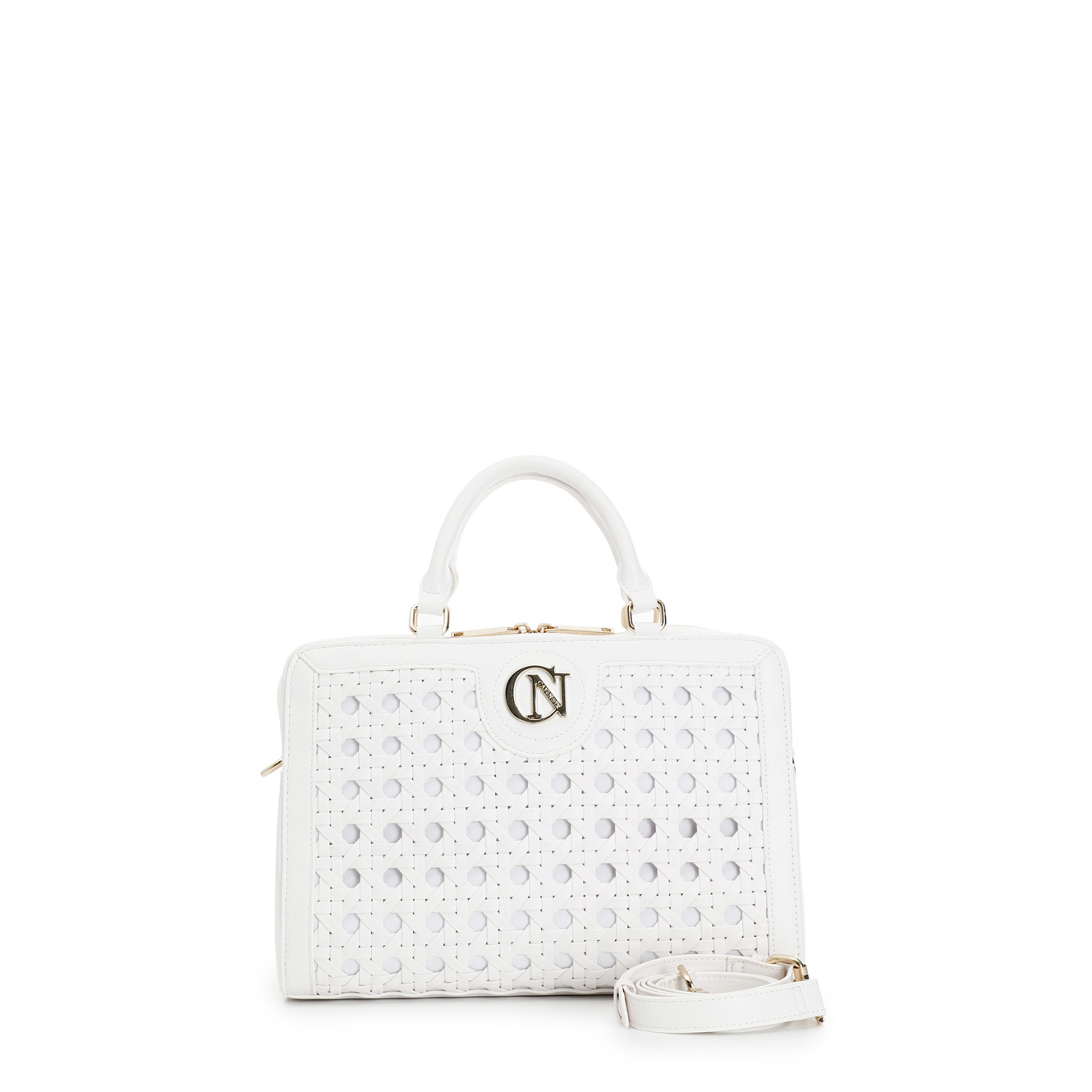 sac bowling avec tresse cream taglia unica