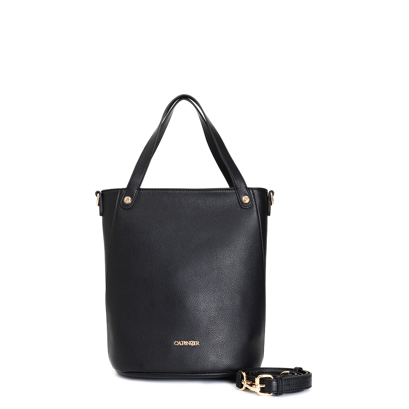 seau en matière grenat avec bandoulière amovible. black taglia unica seau en matière grenat avec bandoulière amovible. black taglia unica