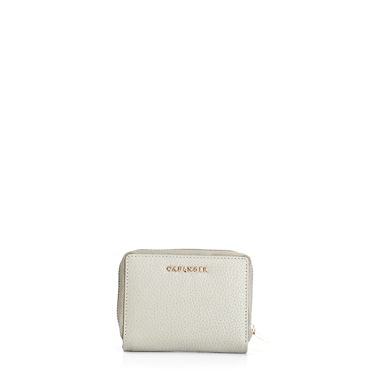portefeuille femme en cuir avec porte monnaie zippé sage taglia unica