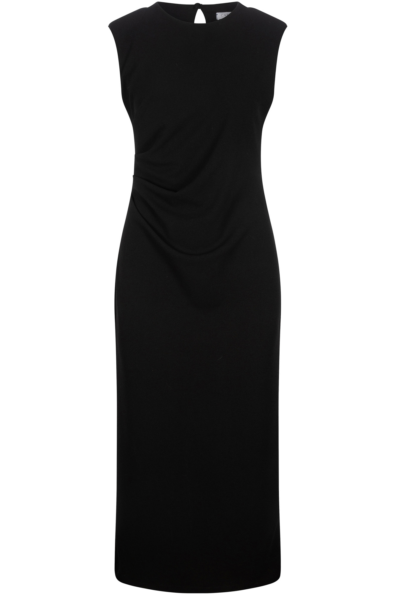 robe fourreau sans manches black xs