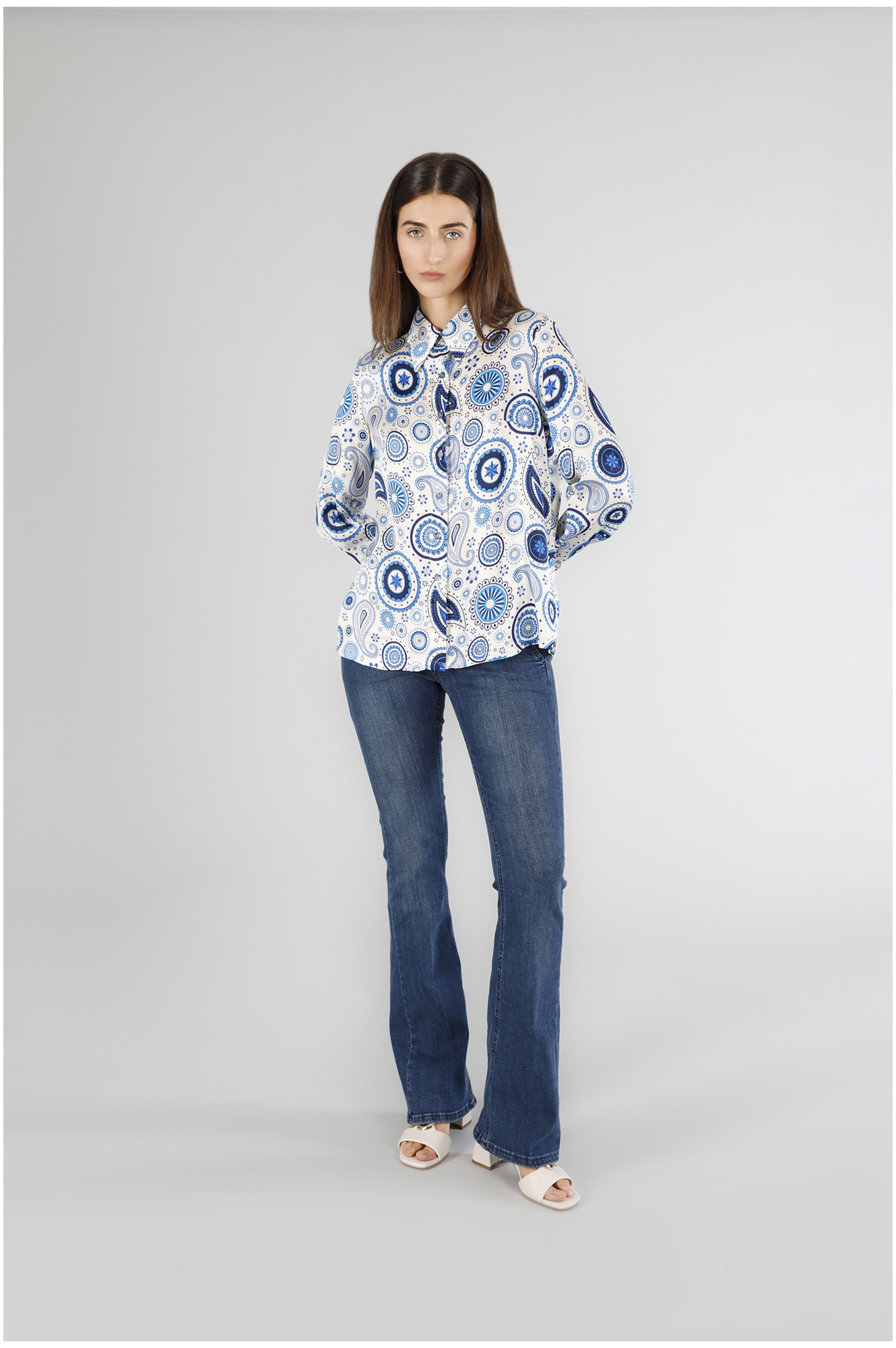 chemise imprimée multiblue bandana xs chemise imprimée multiblue bandana xs