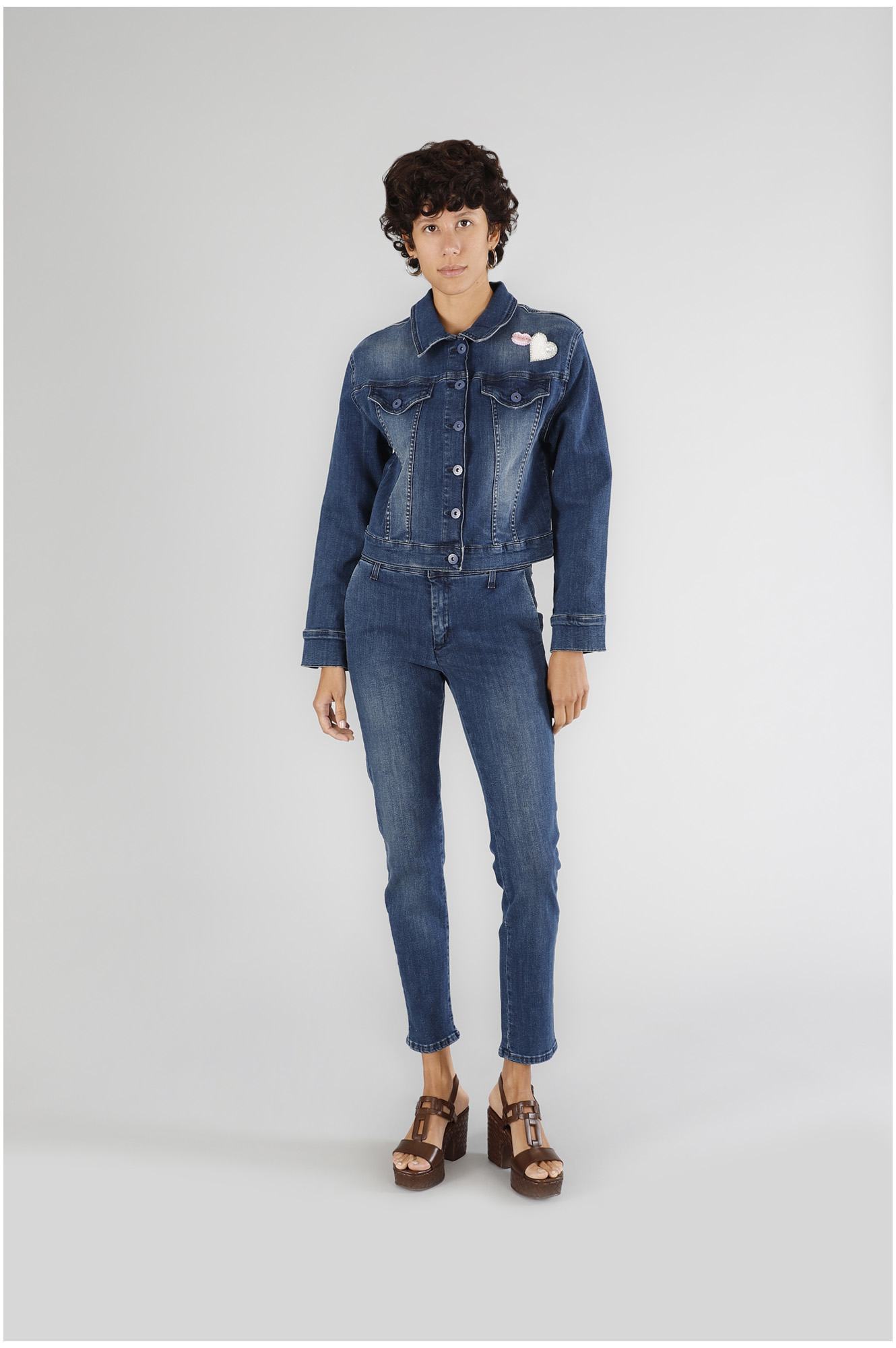veste en jean medium darck blu 40 veste en jean medium darck blu 40