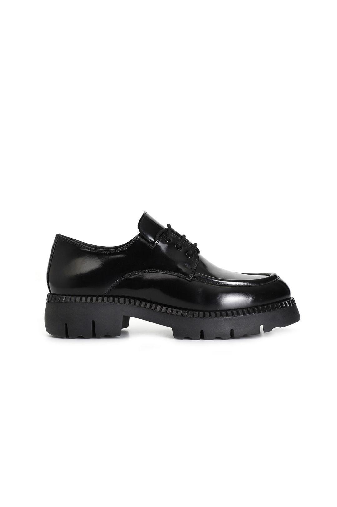 Derbies Femme Cuir Verni Bicolore Noir & Blanc - Talon Bloc 5cm - Style Brogue Vintage - Bureau, Soirée, Quotidien