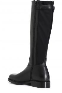 Bottines montantes zippées noir La Redoute Collections | La Redoute