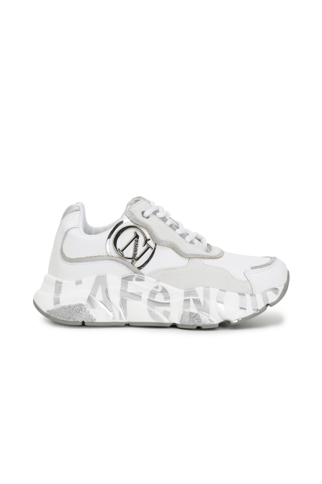 Sneakers in pelle Caf&egrave;Noir